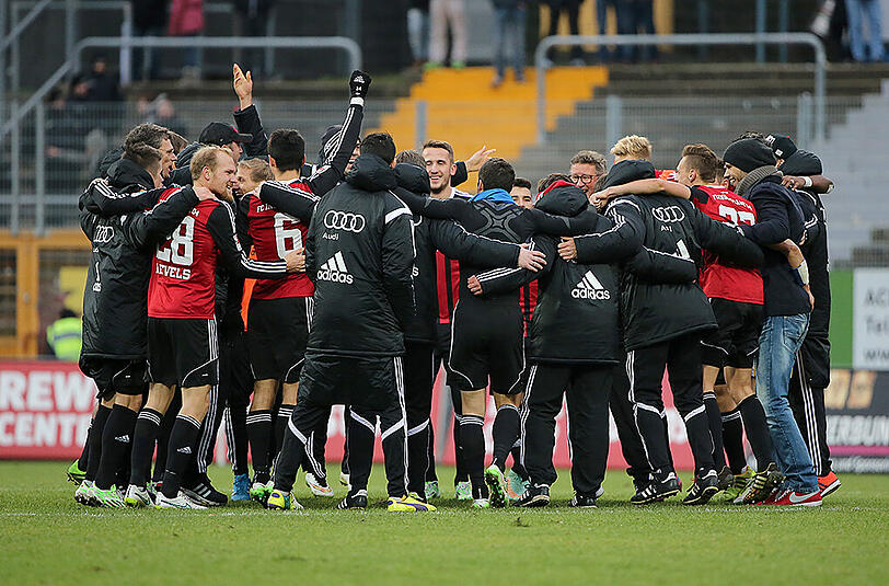Eingeschworen und erfolgreich: Der FC Ingolstadt will den Aufstieg.