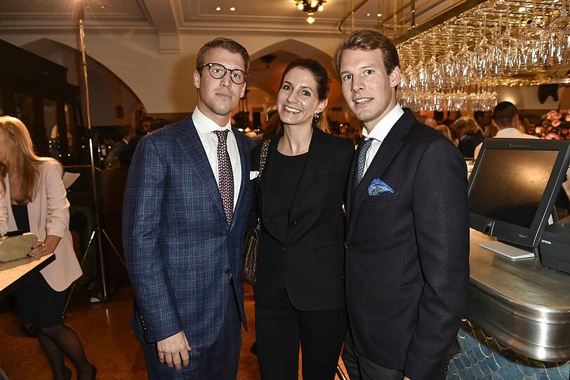 Ludwig Reinbold, Matthias Reinbold und Anastasia Holeczek