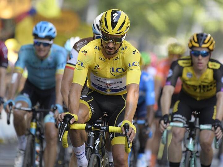 Verteidigte erneute Gelb: Julian Alaphilippe.