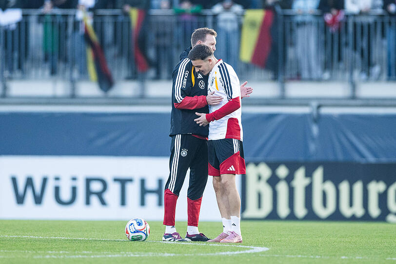 Durfte schonmal beim DFB-Team schnuppern, f&uuml;r den WM-Platz muss er sich aber noch steigern: Said El Mala.