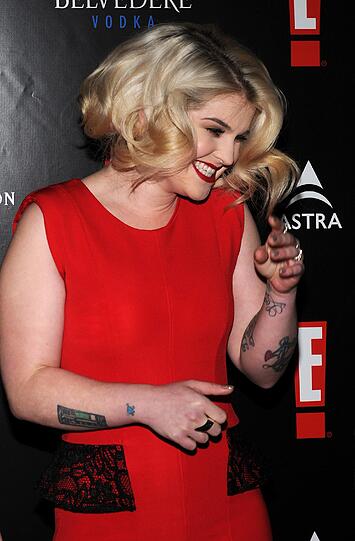 Kelly Osbourne präsentierte sich am Montag in München auf der Relaunch-Party des Senders E! Entertainement.