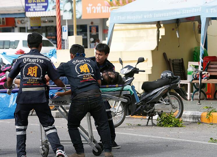 Wenige Stunden nach den Explosionen in Hua Hin sind in Thailand weitere Bomben detoniert.