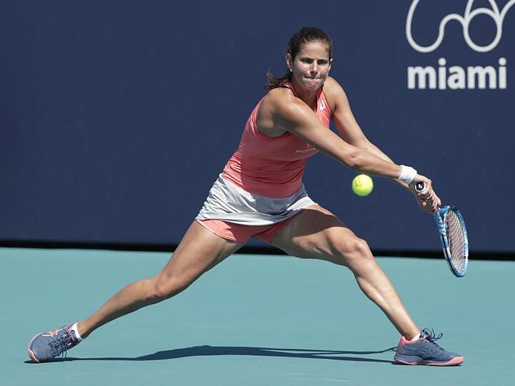 Julia Görges kam gegen Caroline Garcia schlecht ins Spiel.