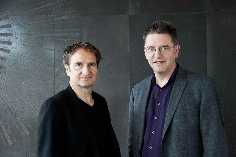 Daniel Ott und Manos Tsangaris (rechts) leiten ein letztes Mal die Münchner Musiktheater-Biennale.