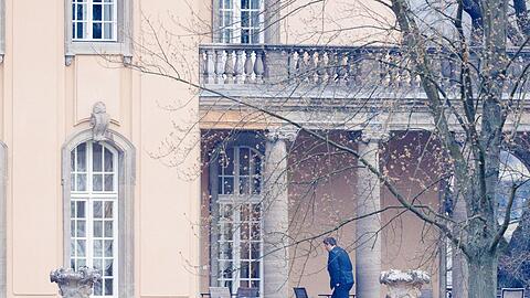 In der Villa Borsig ging das Kabinett bereits im Herbst in Klausur.