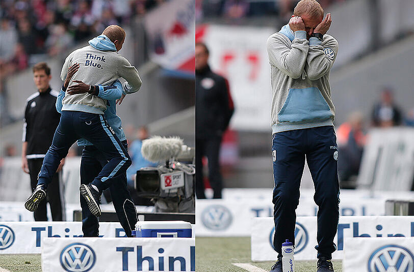 Mal Einpeitscher, mal verzweifelt: Löwen-Coach Torsten Fröhling.