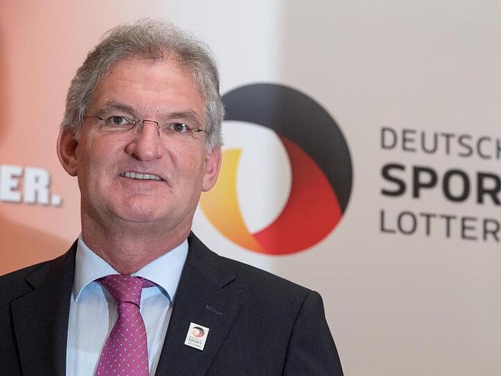 Der Geschäftsführer der Deutschen Sportlotterie, Heinz-Georg Sundermann. Foto: Peter Kneffel/Archiv