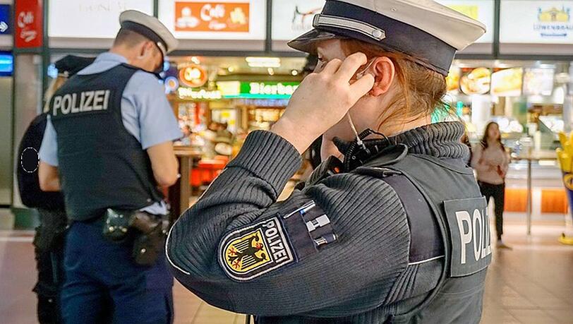 Die Bundespolizei musste wegen Körperverletzungsdelikten ausrücken. (Symbolbild)