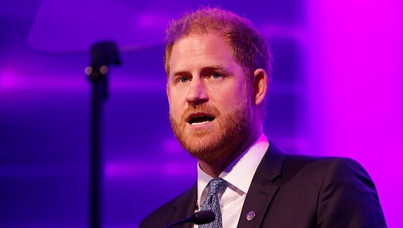 Prinz Harry bei den WellChild Awards 2023.