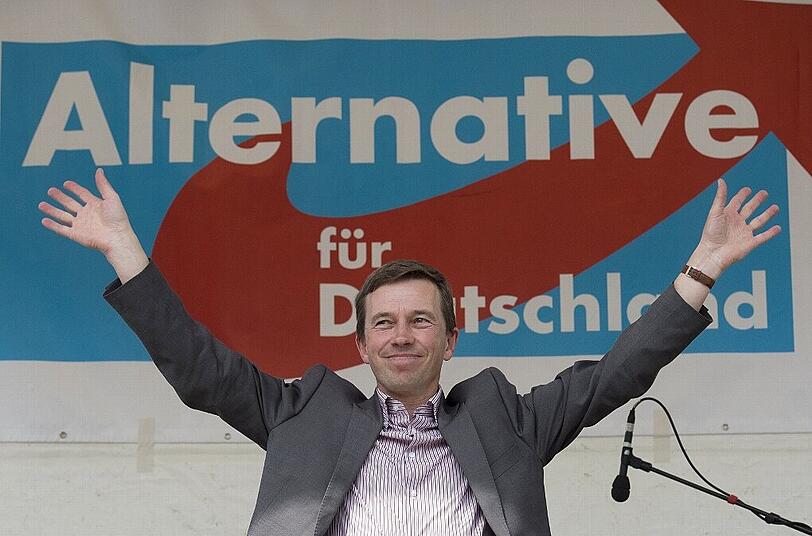 AfD-Chef Bernd Lucke: Hat seine Partei am 25. Mai Grund zu jubeln?