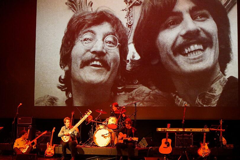 Im Gasteig zeigt Filmemacher Klaus Bichlmeier das Beatles-Musical mit Kurzfilmen. So war die Premiere.