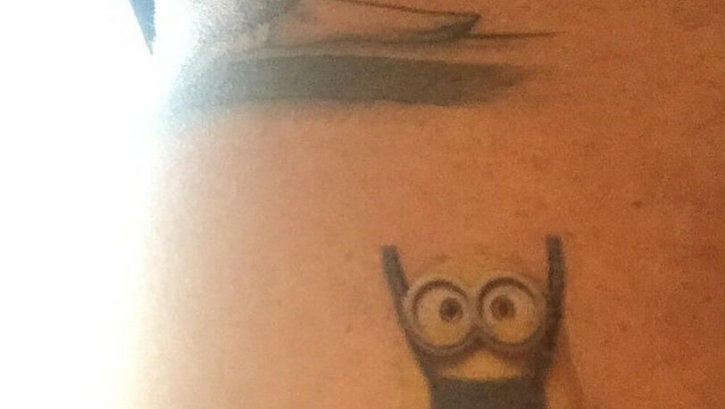 David Beckham ziert nun ein kleiner Minion David Beckham ziert nun ein kleiner Minion