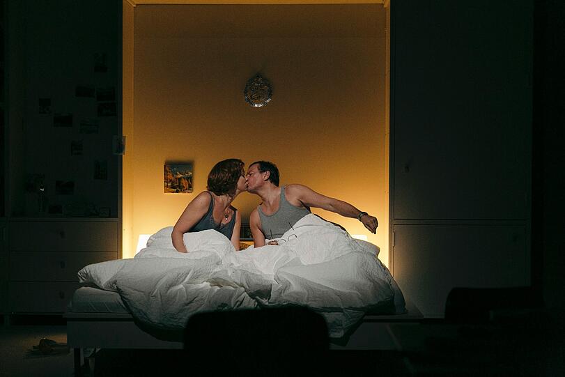 Norman Hacker (Otto) und Katharina Pichler (Martha) spielen nicht nur ein Paar auf der Bühne &ndash; sie sind es auch im wirklichen Leben.