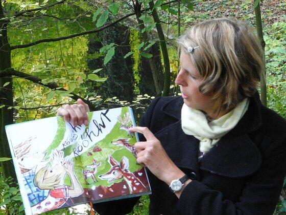 Beim Witze-Workshop geht's natürlich auch um die Illustration.