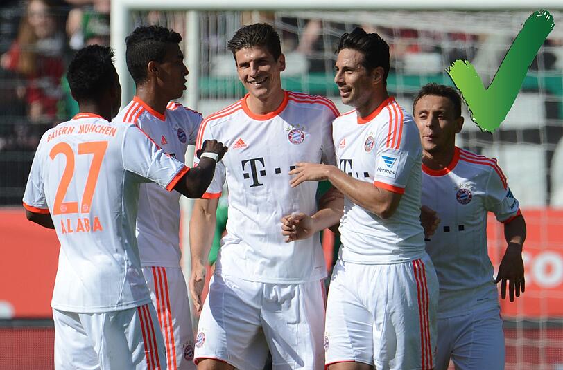 Diese Rekorde haben die Bayern schon abgehakt: Meiste Punkte: 84