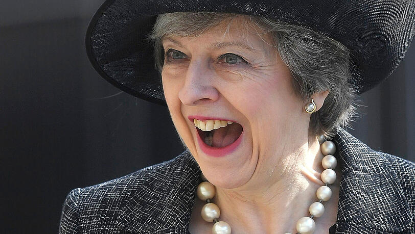 Freut sich schon auf den Brexit: Englands Regierungschefin Theresa May. Freut sich schon auf den Brexit: Englands Regierungschefin Theresa May.