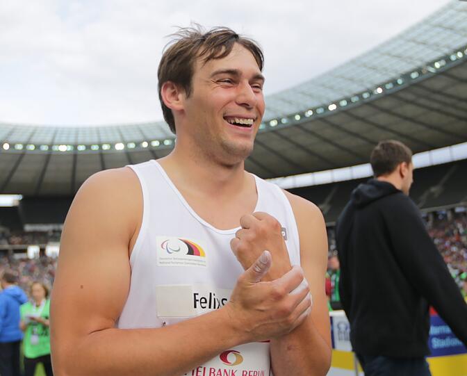 Kugelstoßer Sebastian Dietz sorgte für einen neuen WM-Rekord im Kugelstoßen.