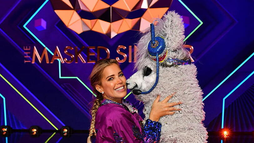 Sie steckte bei "The Masked Singer" im Alpaka: Moderatorin Sylvie Meis. Sie steckte bei "The Masked Singer" im Alpaka: Moderatorin Sylvie Meis.
