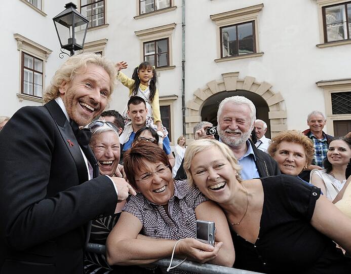 Auch Thomas Gottschalk war gekommen.