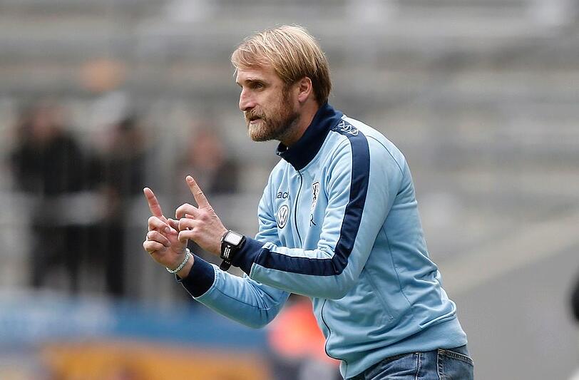 Der Lebens-Einhaucher des TSV 1860: Löwen-Trainer Daniel Bierofka.