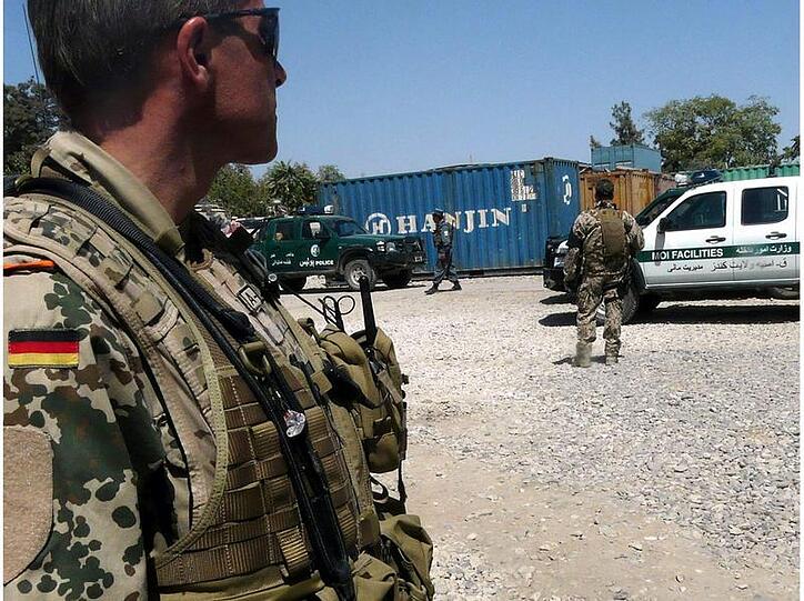 Bundeswehrsoldaten in Kundus
