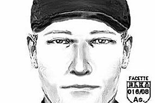 "Das Phantom": Mit diesem Bild suchte die Polizei nach dem Sextäter.