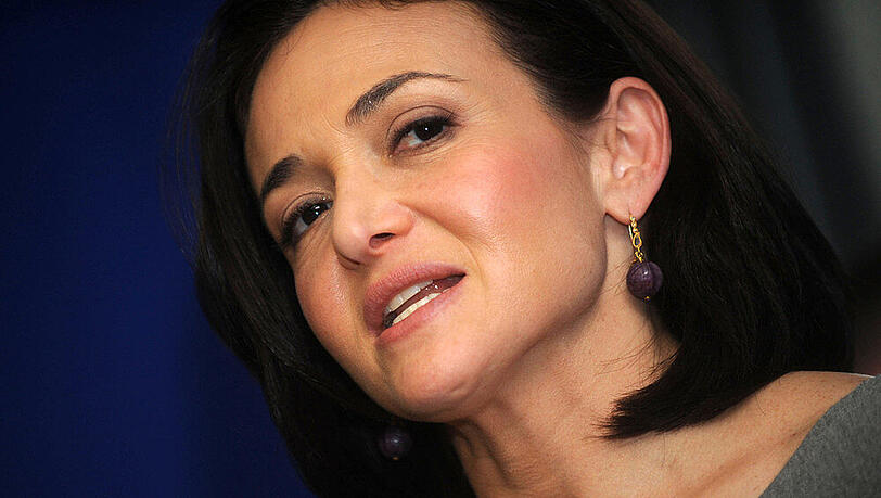Sheryl Sandberg ist 2008 Geschäftsführerin bei Facebook