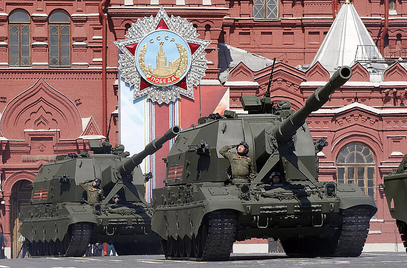 Militärparade in Moskau zum 71. Jahrestag des Siegs über Hitler-Deutschland: Die Bilder.