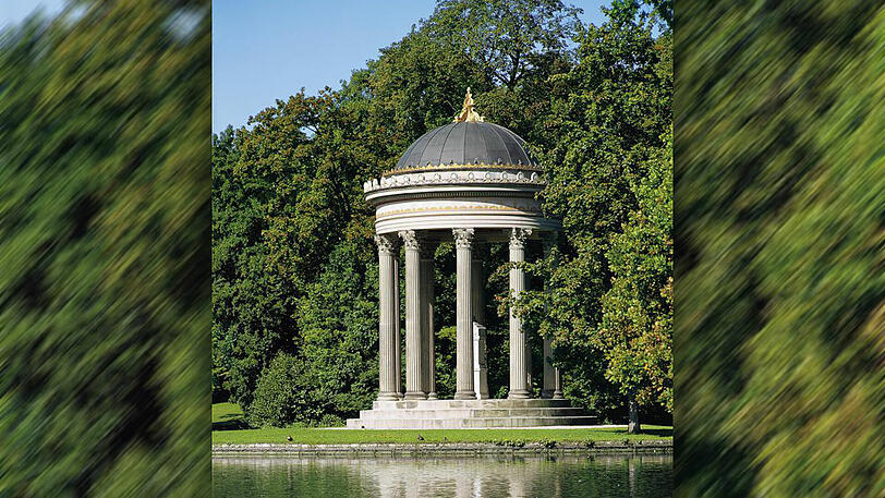 Apollo-Tempel in Nymphenburg.