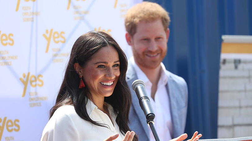 Prinz Harry und Herzogin Meghan im Tembisa Township in Johannesburg
