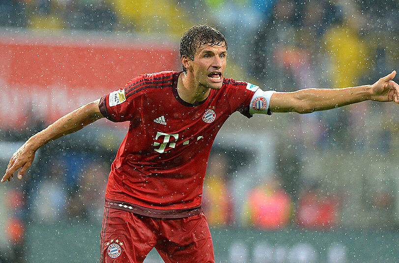 Bekam die Kapitänsbinde: Thomas Müller.
