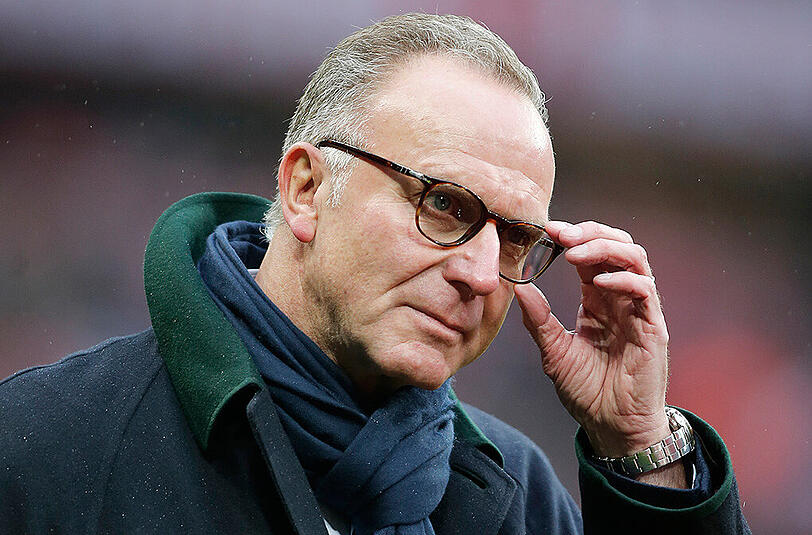 Bayern-Vorstandsboss Karl-Heinz Rummenigge.