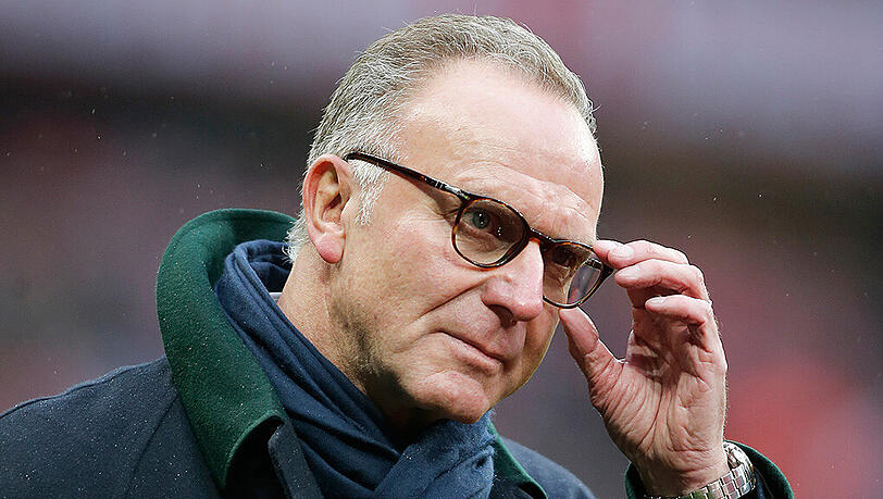 Bayern-Vorstandsboss Karl-Heinz Rummenigge. Bayern-Vorstandsboss Karl-Heinz Rummenigge.