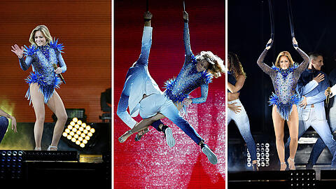 Helene Fischer gastierte am Dienstagabend in München und lieferte ein Show-Feuerwerk ab. Die Bilder aus der Olympiahalle.