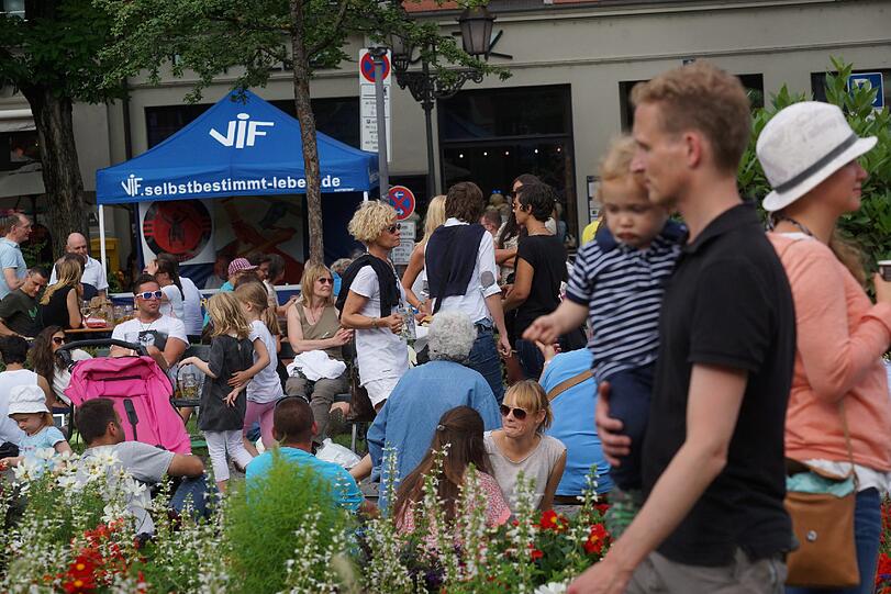 Die Bilder vom Gärtnerplatzfest am Samstag.