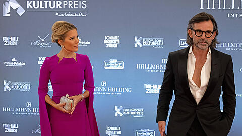 Sylvie Meis und Niclas Castello im September beim Europäischen Kulturpreis