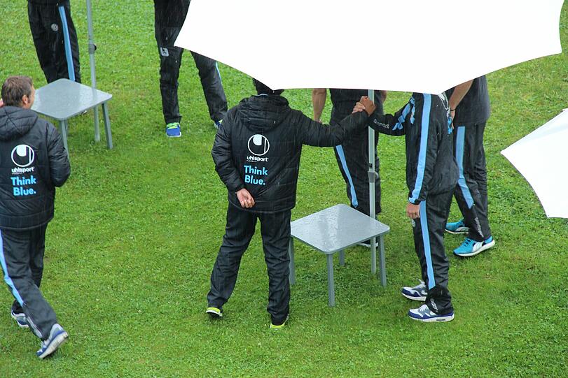 Die Bilder vom Schuss-Duell