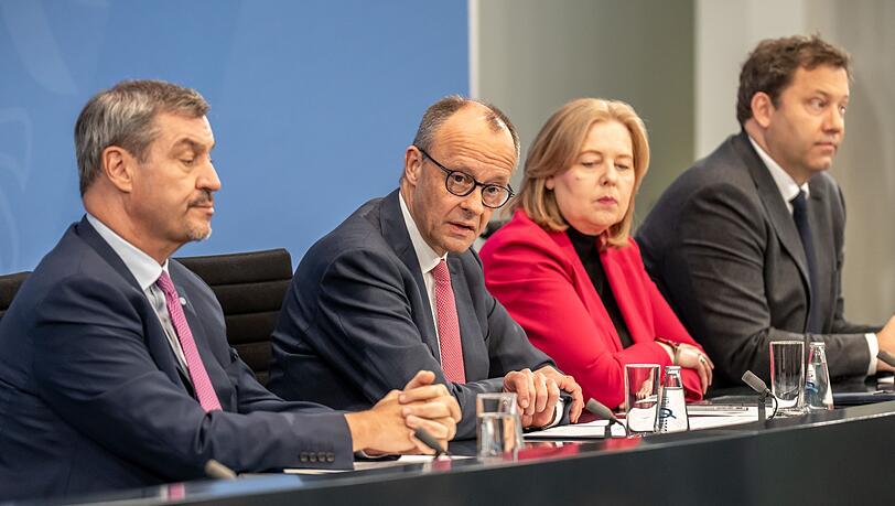 Kanzler Merz d&auml;mpfte Erwartungen an langfristig wirkende Entlastungen bei den Spritpreisen.