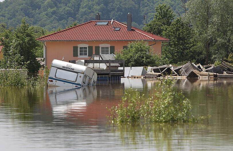 Land unter in Deggendorf - die Bilder
