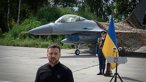Die Ukraine von Präsident Selenskyj ist nunmehr der größte Rüstungsimporteur der Erde. (Archivbild)
