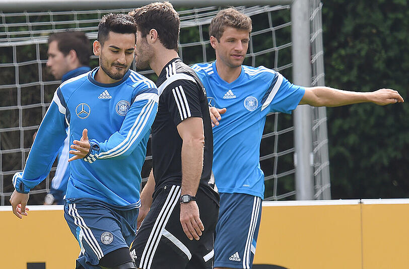 Die Bilder vom zweiten Trainingstag der deutschen Nationalelf bei der Vorbereitung auf das EM-Qualifikationsspiel gegen Polen.