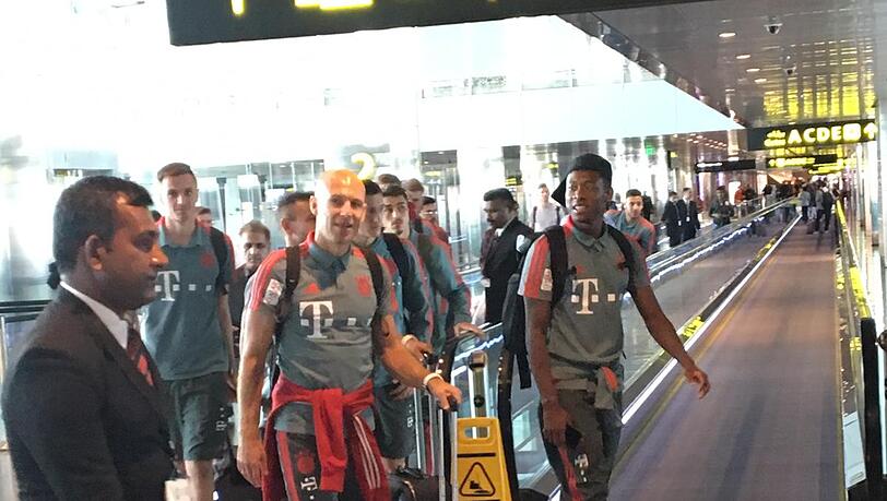 Für Arjen Robben und Co. geht es jetzt wieder Richtung Heimat. Für Arjen Robben und Co. geht es jetzt wieder Richtung Heimat.