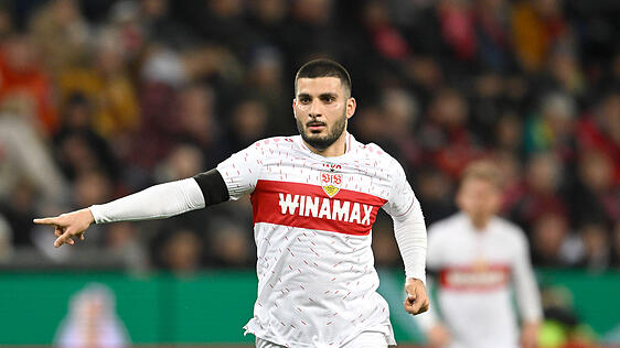 Deniz Undav schied mit dem VfB Stuttgart am Dienstag aus dem DFB-Pokal aus.