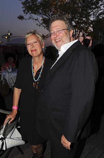 Doris Dörrie und Begleiter Moszkowicz