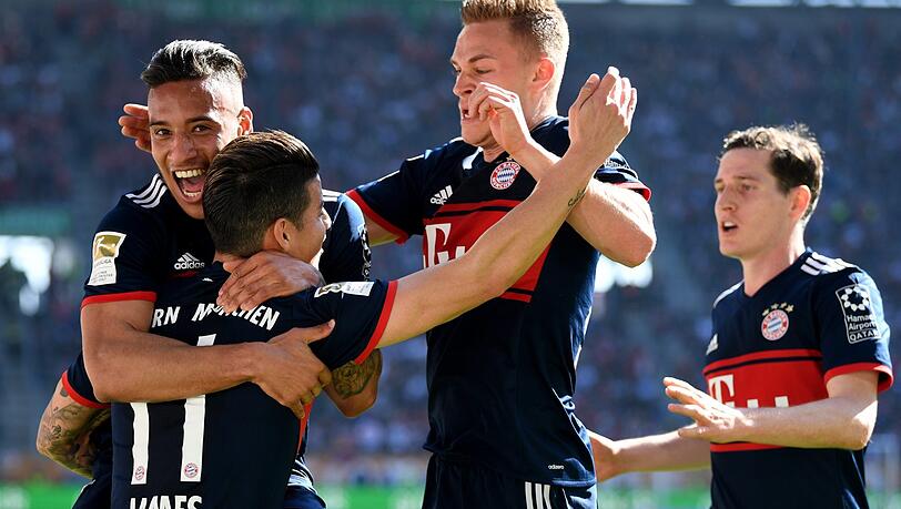 Die Bayern stehen unmittelbar vor der 28. Meisterschaft. Die Bayern stehen unmittelbar vor der 28. Meisterschaft.