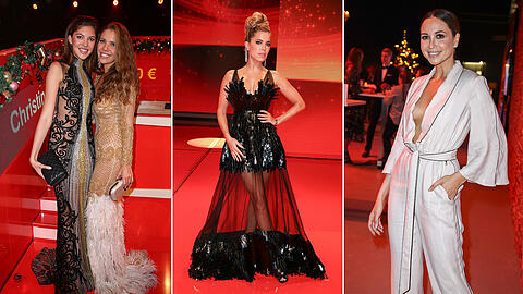 Sylvie Meis, Paulina und Victoria Swarovski oder Mandy Capristo - Die Promis ließen sich nicht zweimal bitten zu spenden. Die Bilder der Gala.