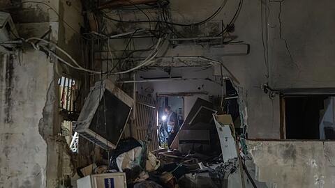 Erneut trafen iranische Raketen Ziele in Israel.