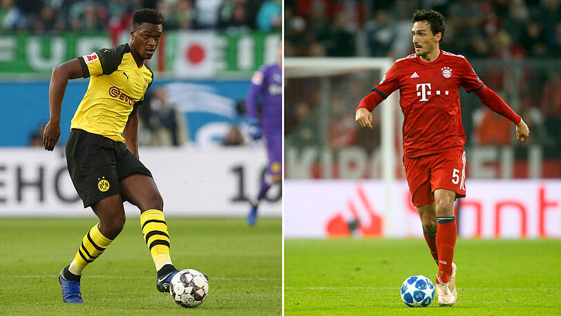 Dan-Axel Zagadou (19) - Mats Hummels (29): Fuss: "Vor der Saison hätte man gesagt: Ein Duell, in dem es nur einen Sieger geben kann. Doch der junge Zagadou hat beispielsweise gegen Atléticos Diego Costa und Antoine Griezmann hervorragend abgeliefert. Trotzdem hilft Erfahrung gerade in solchen Spielen. Also hat Hummels die Nase vorn." Stand: 1:3