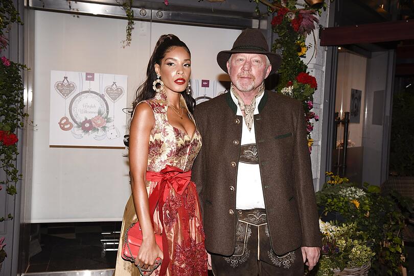 Boris Becker mit Freundin Lilian de Carvalho Monteiro.