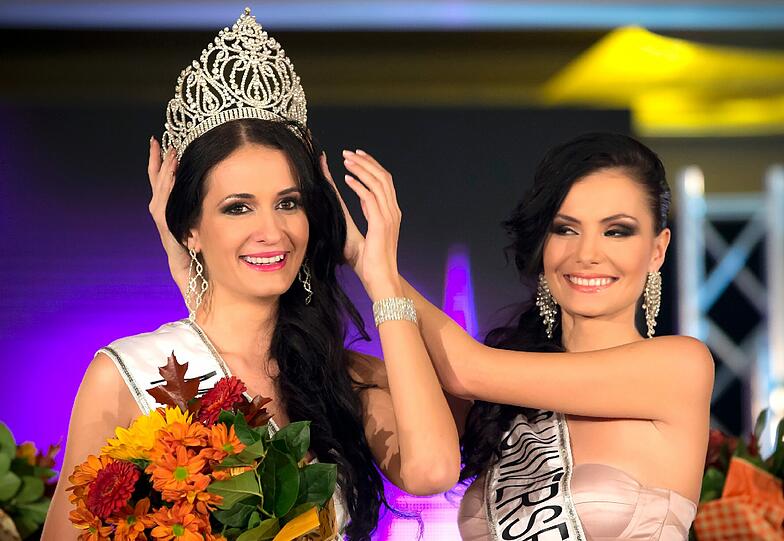 Die 26-jährige Delia Monica Duca tritt für Rumänien bei der Wahl zur Miss Universe an.